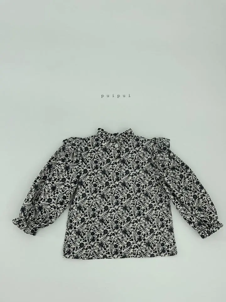 Puipui - Korean Children Fashion - #Kfashion4kids - Ecru Blouse - 2