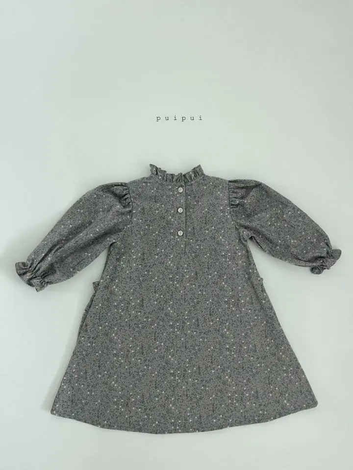 Puipui - Korean Children Fashion - #childofig - Ellen Fleece One-pice - 10