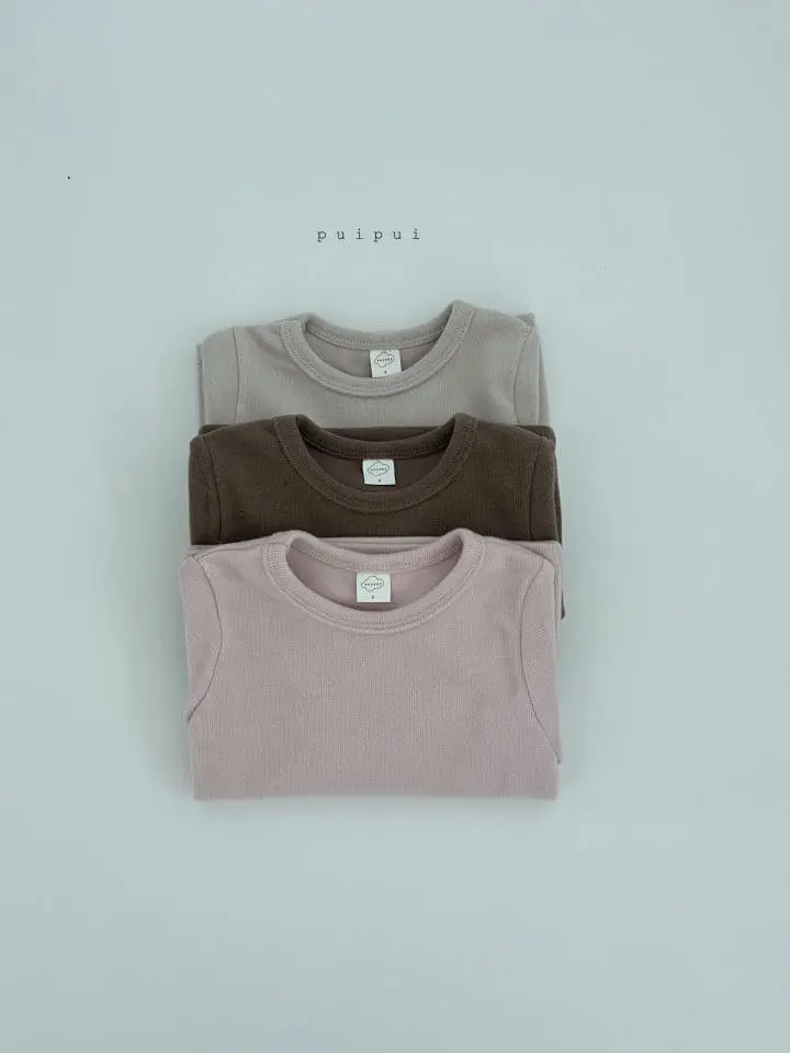 Puipui - Korean Children Fashion - #childofig - Lilly Fleece Tee - 6