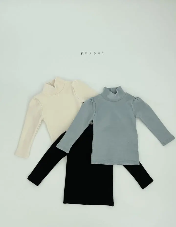 Puipui - Korean Children Fashion - #childofig - Glade Puff Tee - 4