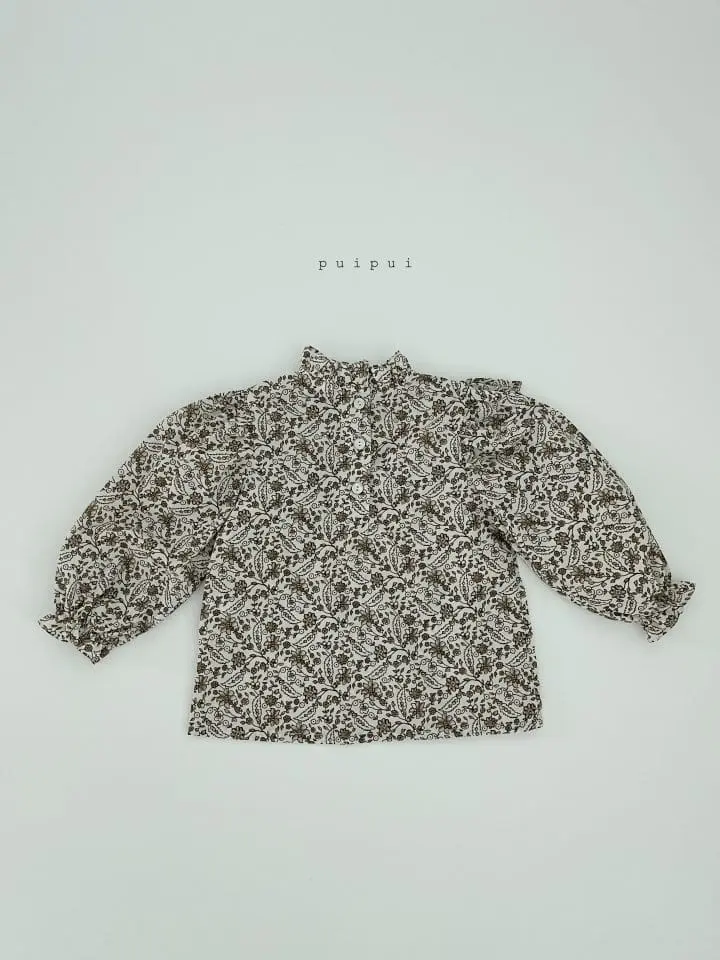 Puipui - Korean Children Fashion - #designkidswear - Ecru Blouse - 10