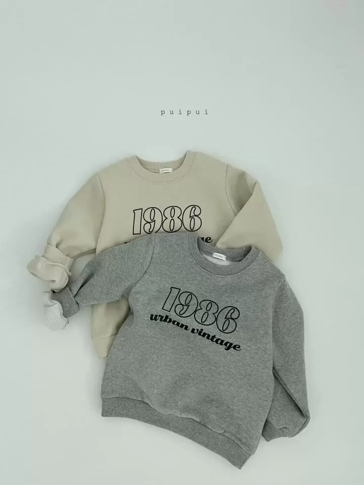 Puipui - Korean Children Fashion - #designkidswear - Number Sweatshirt - 7