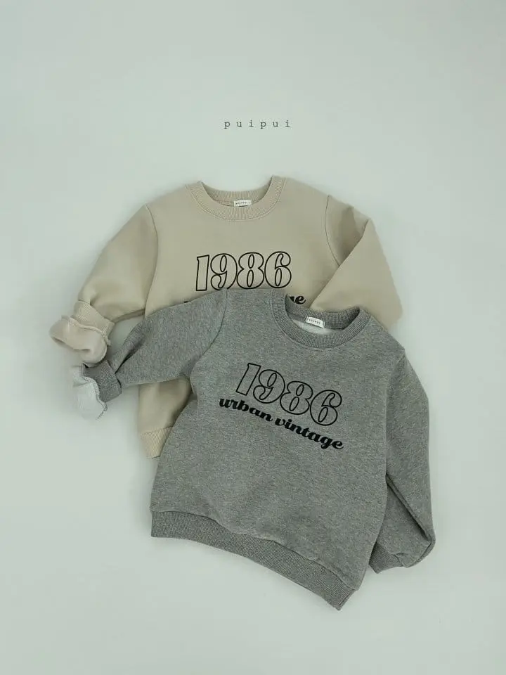 Puipui - Korean Children Fashion - #discoveringself - Number Sweatshirt - 8