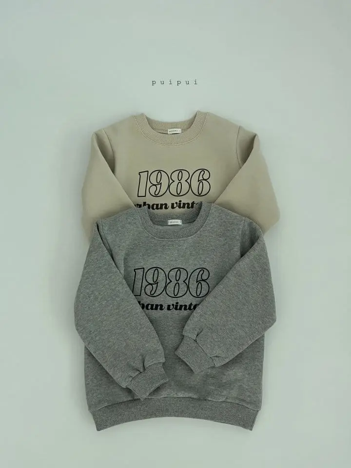Puipui - Korean Children Fashion - #fashionkids - Number Sweatshirt - 9
