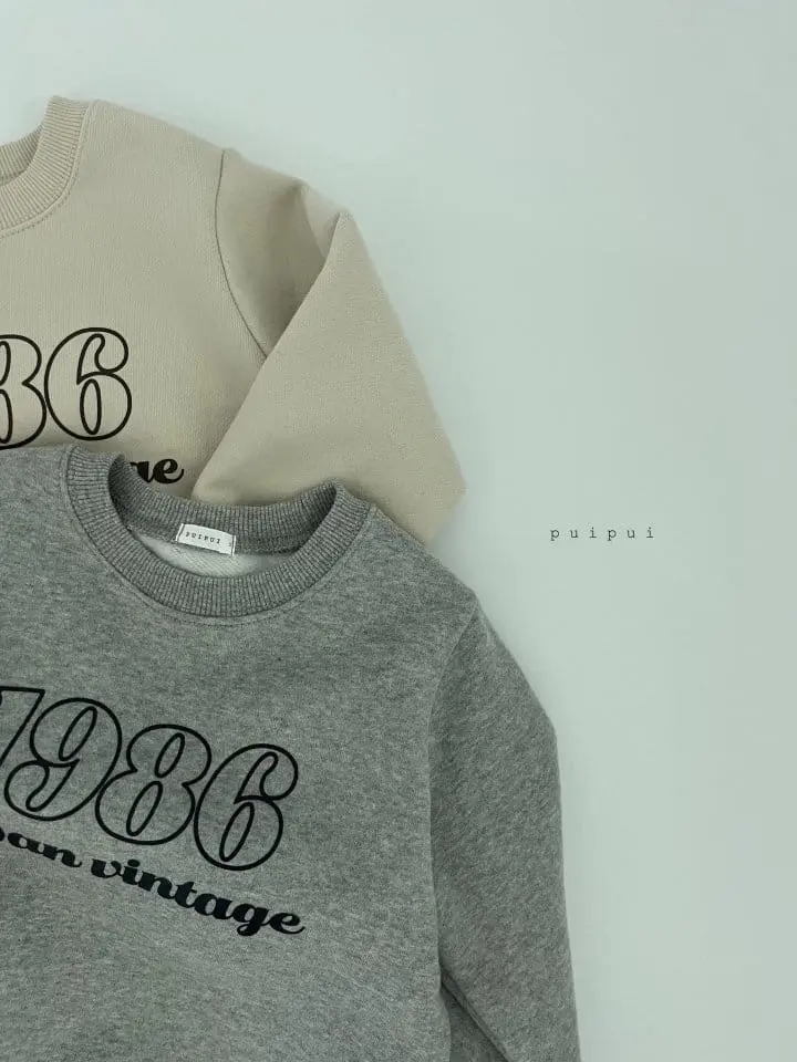 Puipui - Korean Children Fashion - #kidsshorts - Number Sweatshirt - 10