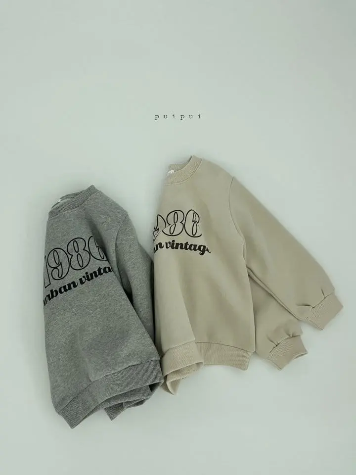 Puipui - Korean Children Fashion - #kidsstore - Number Sweatshirt - 11