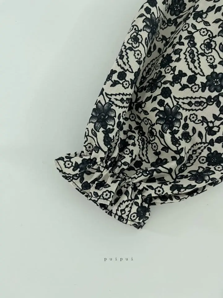 Puipui - Korean Children Fashion - #littlefashionista - Ecru Blouse - 3