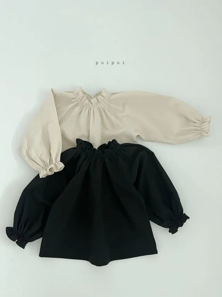 Puipui - Korean Children Fashion - #magicofchildhood - Winter Blanc Blouse - 9