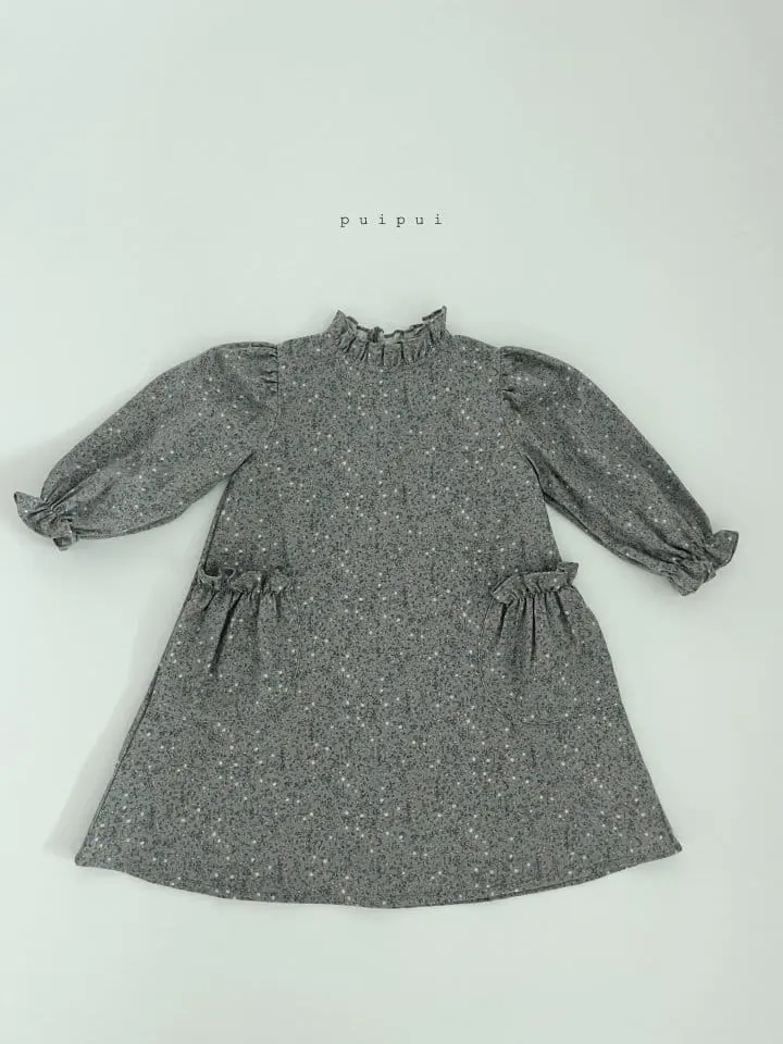 Puipui - Korean Children Fashion - #magicofchildhood - Ellen Fleece One-pice - 7