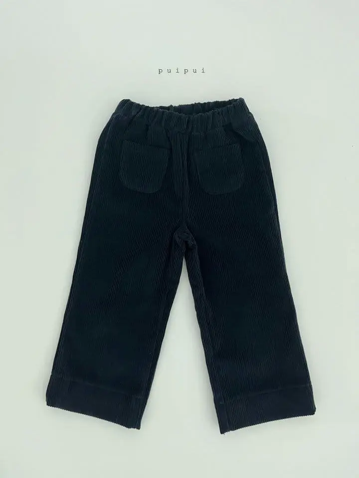 Puipui - Korean Children Fashion - #magicofchildhood - Fleece Pocket Pants - 6