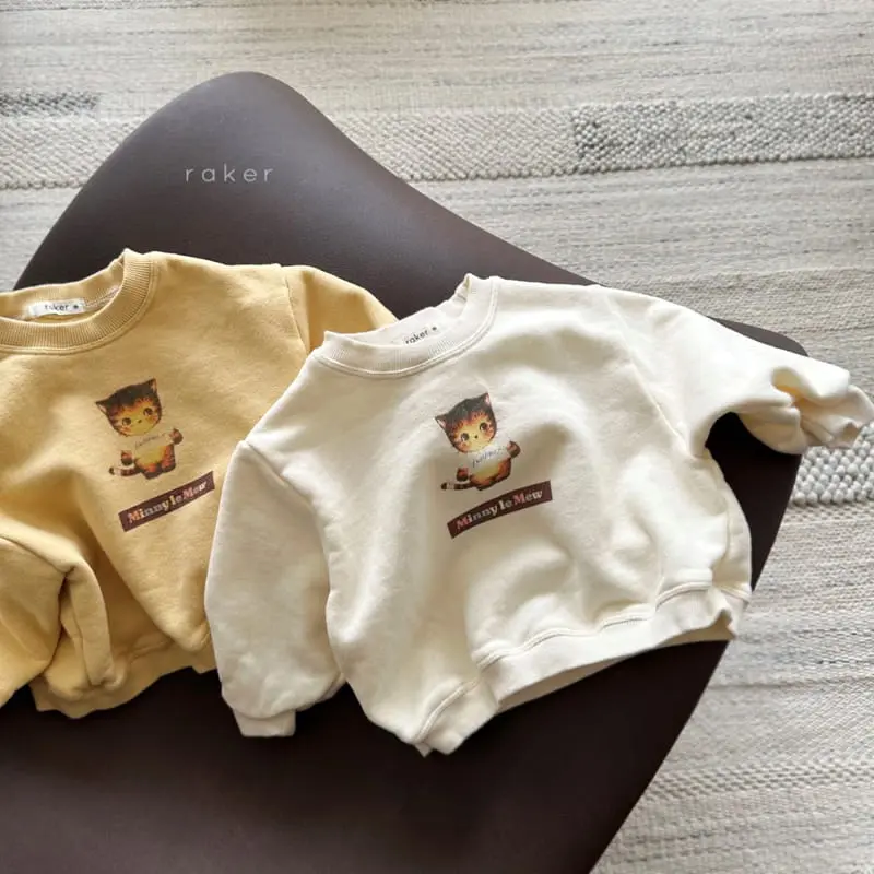 Raker - Korean Children Fashion - #fashionkids - Kitty Sweatshirt