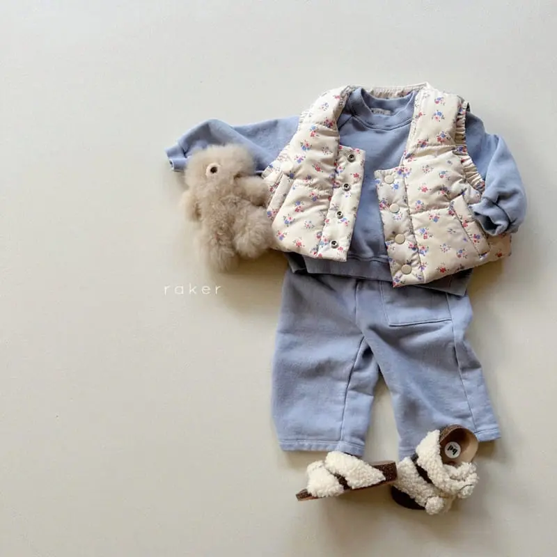 Raker - Korean Children Fashion - #fashionkids - Bisket Padding Vest - 4
