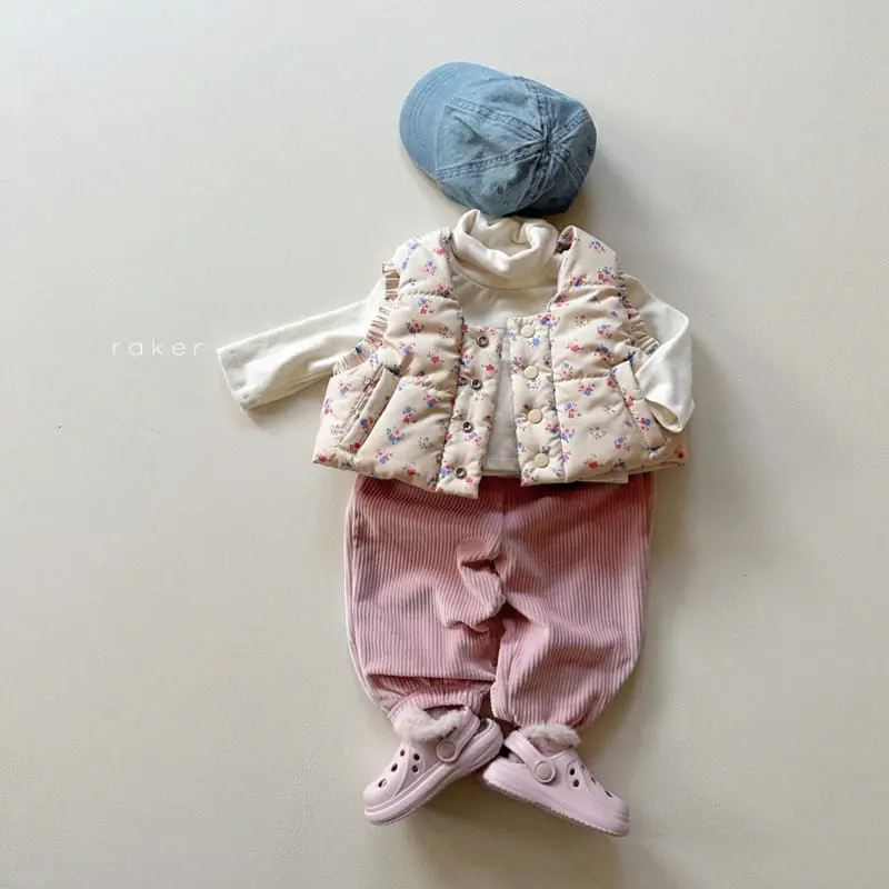 Raker - Korean Children Fashion - #kidzfashiontrend - Bisket Padding Vest - 6