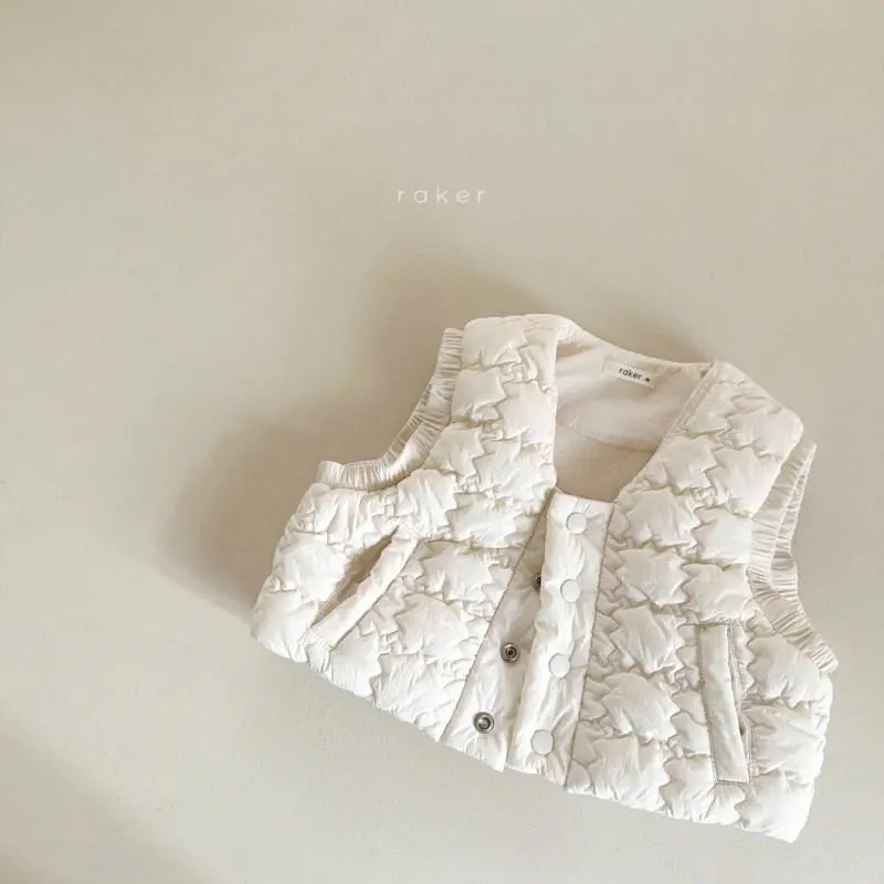 Raker - Korean Children Fashion - #littlefashionista - Bisket Padding Vest - 8