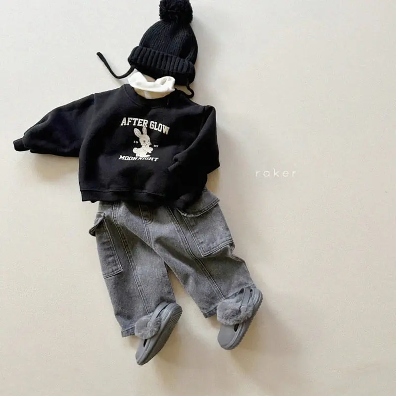 Raker - Korean Children Fashion - #Kfashion4kids - Moon Sweatshirt - 4