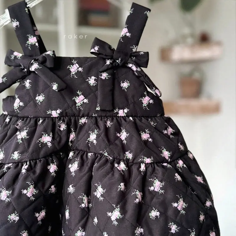 Raker - Korean Children Fashion - #magicofchildhood - Toto Ribbon Jumper Skirt - 2