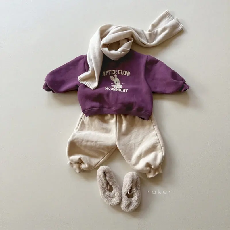 Raker - Korean Children Fashion - #minifashionista - Moon Sweatshirt - 6
