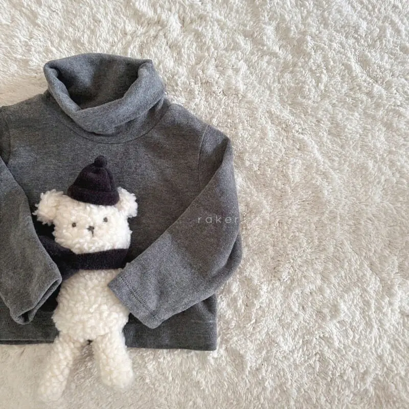 Raker - Korean Children Fashion - #stylishchildhood - Soft Turtleneck Tee