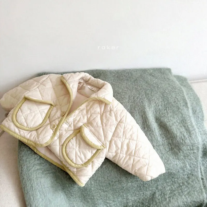 Raker - Korean Children Fashion - #toddlerclothing - Pang Collar Padding Jacket