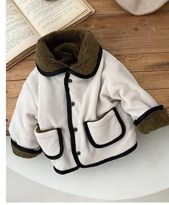 Reve Kid - Korean Children Fashion - #magicofchildhood - Color Bbogle Reversible Jacket