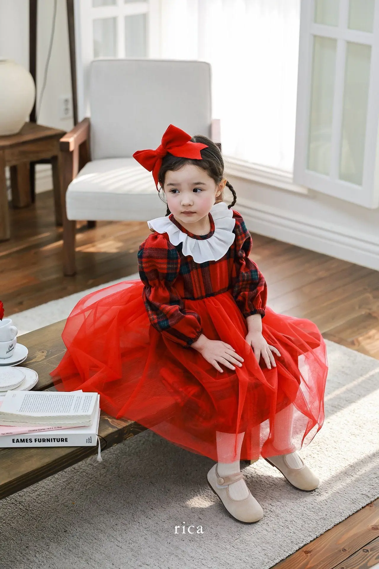 Rica - Korean Children Fashion - #minifashionista - Jingle Bells One-Piece - 4