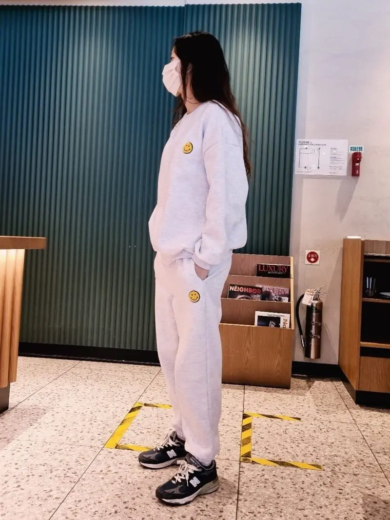 Riwoo Riwoo - Korean Junior Fashion - #Kfashion4kids - Happy Smile Bookle Top Bottom Set - 8