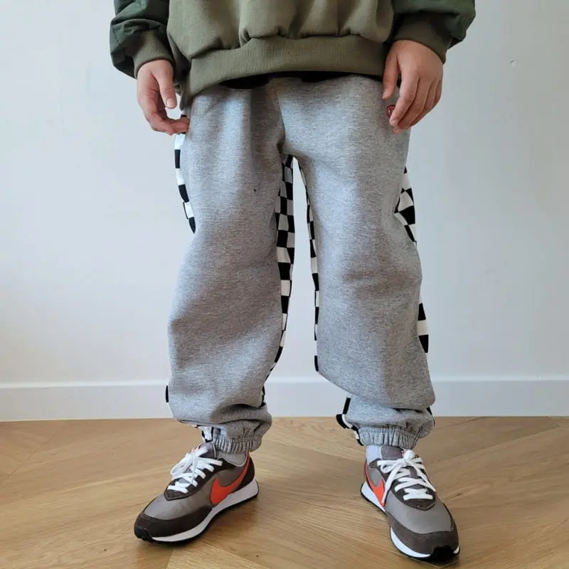 Riwoo Riwoo - Korean Junior Fashion - #Kfashion4kids - RW Asura Check Pants - 7