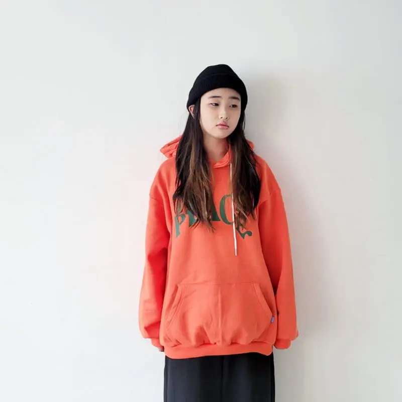 Riwoo Riwoo - Korean Junior Fashion - #designkidswear - Teach Peace Hoody Swaetshirt - 5