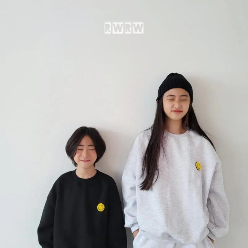 Riwoo Riwoo - Korean Junior Fashion - #discoveringself - Happy Smile Bookle Top Bottom Set - 3