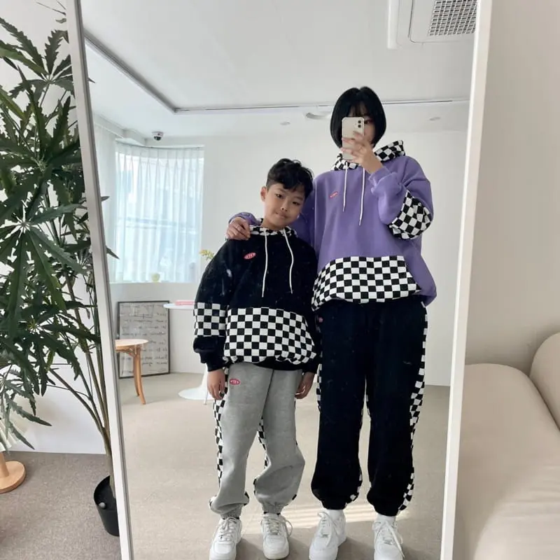 Riwoo Riwoo - Korean Junior Fashion - #discoveringself - RW Asura Check Pants - 2