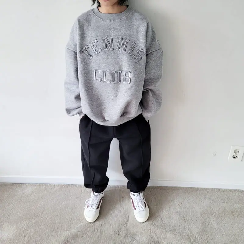 Riwoo Riwoo - Korean Junior Fashion - #kidsstore - Tennis Clun Sweatshirt - 8