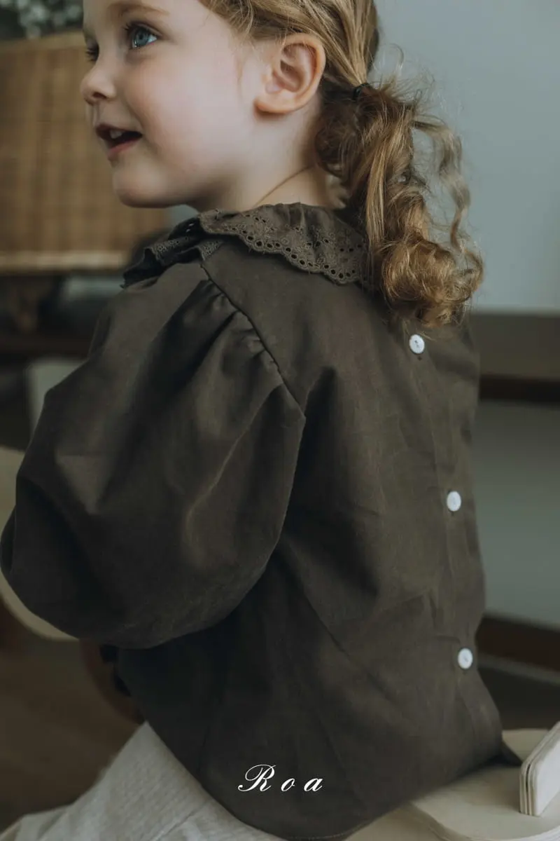 Roa - Korean Children Fashion - #discoveringself - Ellin Frill Blouse - 6