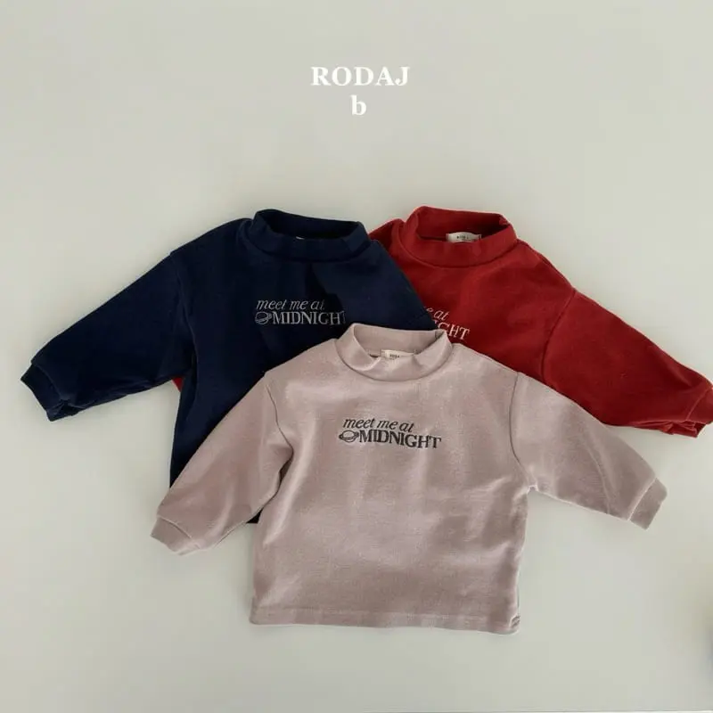 Roda J - Korean Baby Fashion - #babyoninstagram - Mid Half Turtleneck Tee