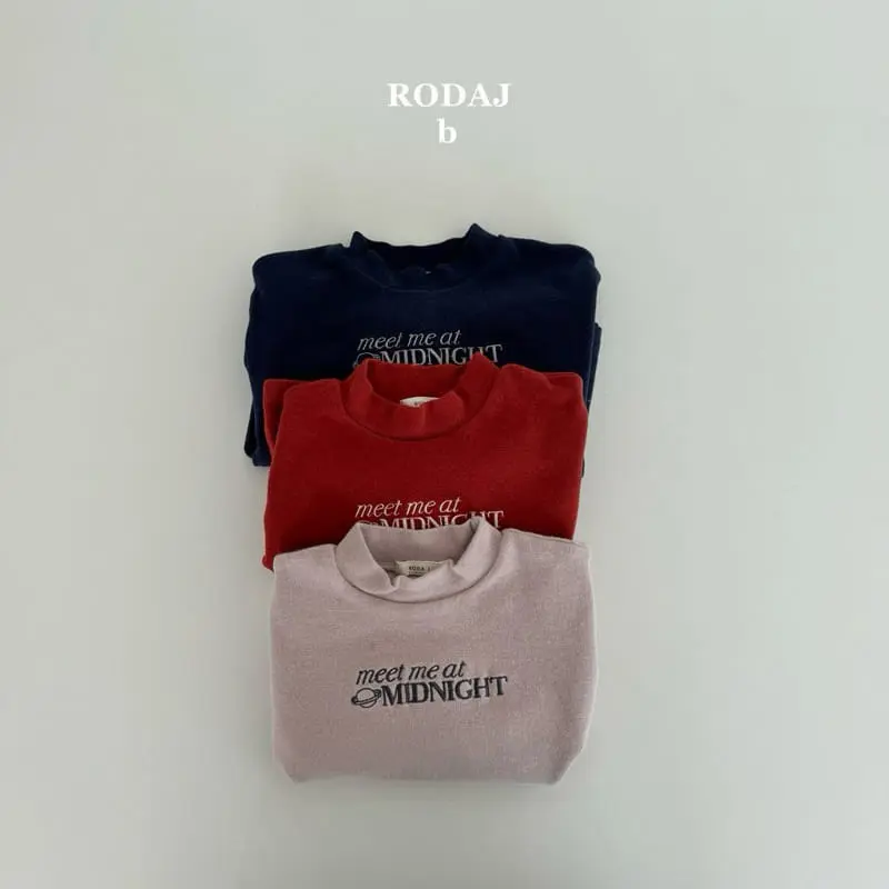 Roda J - Korean Baby Fashion - #babyootd - Mid Half Turtleneck Tee - 2