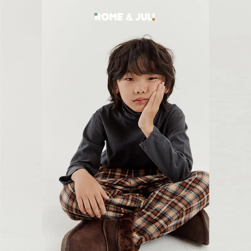Rome Juli - Korean Children Fashion - #Kfashion4kids - Lomi Basic Turtleneck Tee - 9