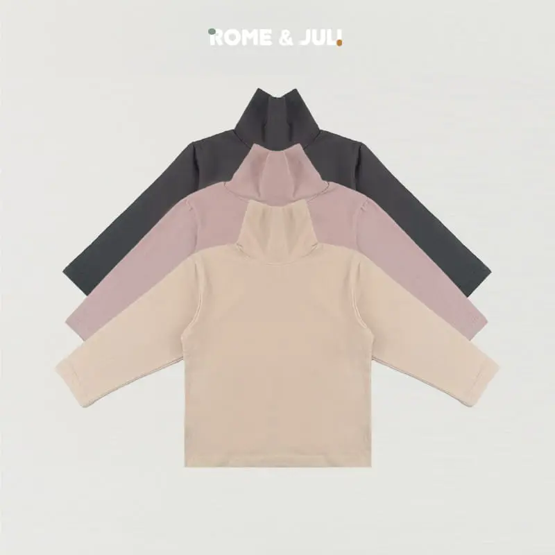 Rome Juli - Korean Children Fashion - #childofig - Lomi Basic Turtleneck Tee