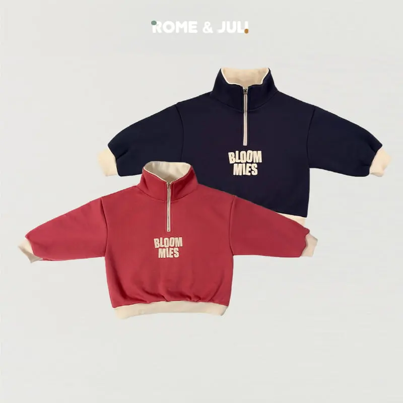 Rome Juli - Korean Children Fashion - #childrensboutique - Volume Half Zip-up Anorak