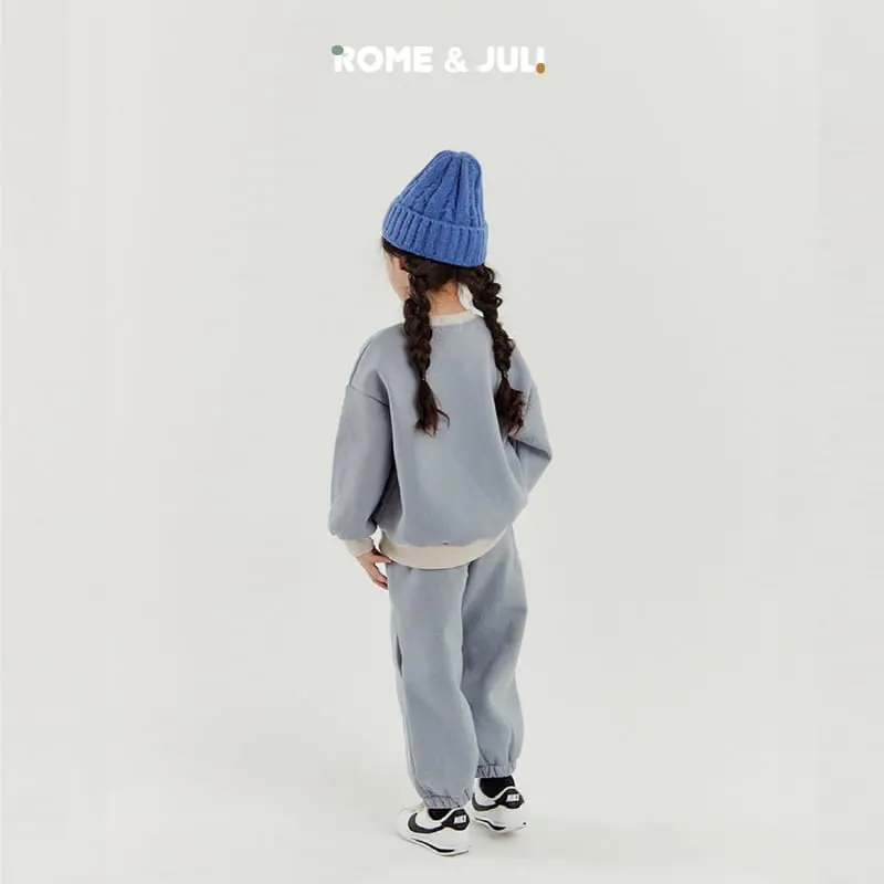 Rome Juli - Korean Children Fashion - #discoveringself - Love U Top Bottom Set - 9