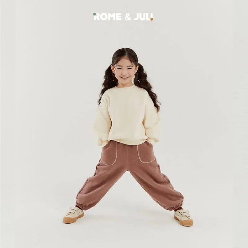 Rome Juli - Korean Children Fashion - #kidsshorts - Daily Sweatshirt - 5