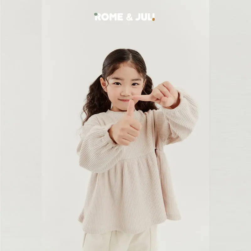 Rome Juli - Korean Children Fashion - #kidsshorts - Jully Shirring Tee - 7