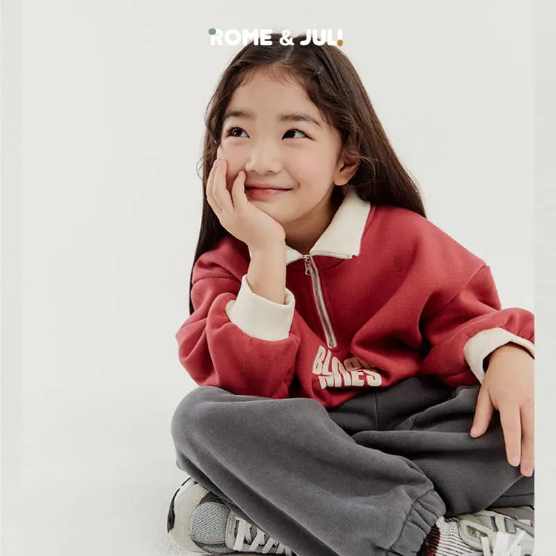 Rome Juli - Korean Children Fashion - #kidsshorts - Volume Half Zip-up Anorak - 5