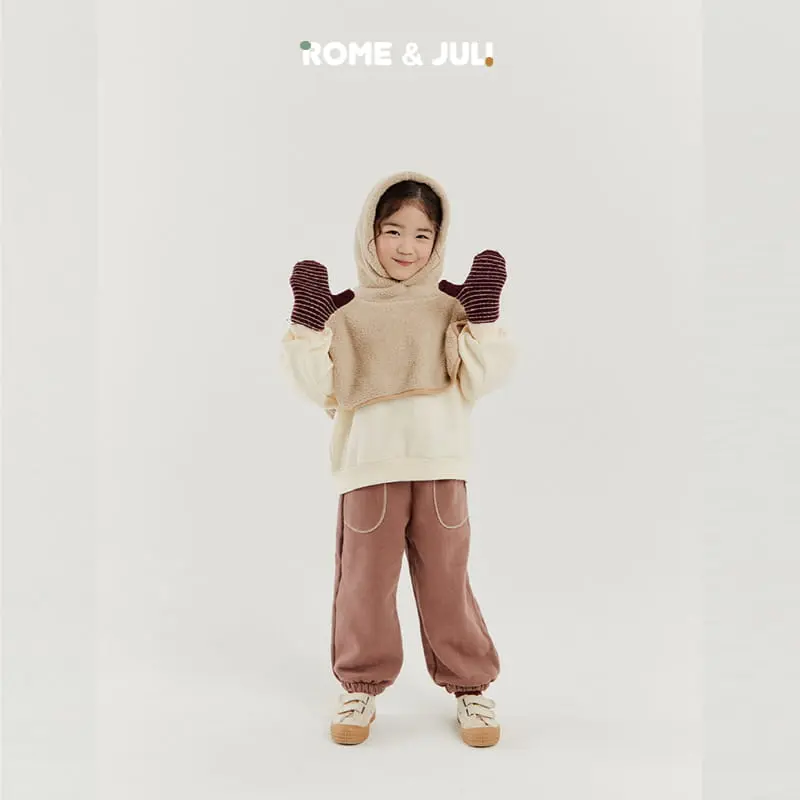 Rome Juli - Korean Children Fashion - #kidzfashiontrend - Stitch Pants - 3