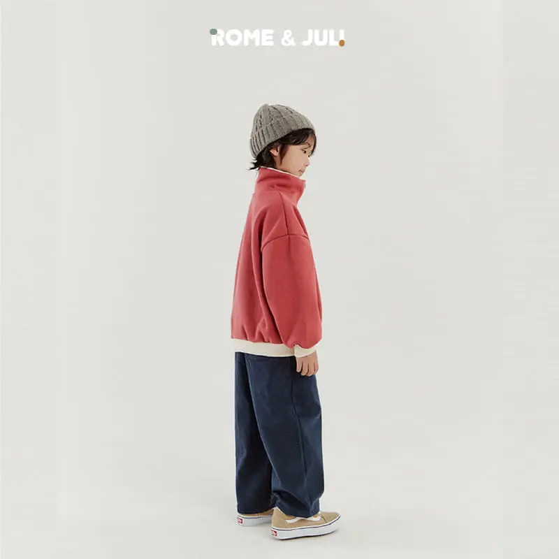 Rome Juli - Korean Children Fashion - #littlefashionista - Volume Half Zip-up Anorak - 9