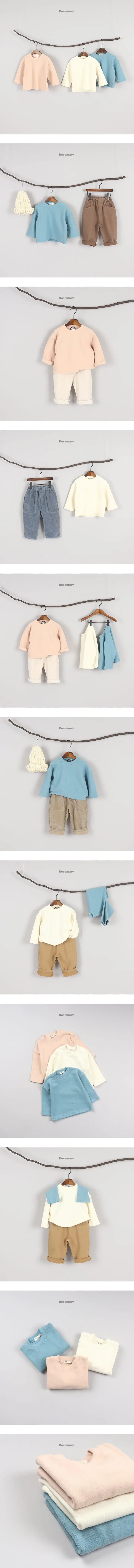 Rosemary - Korean Children Fashion - #designkidswear - Span Tee