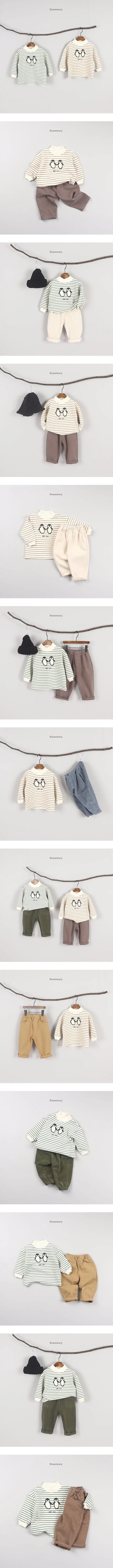 Rosemary - Korean Children Fashion - #fashionkids - Penguin Tee