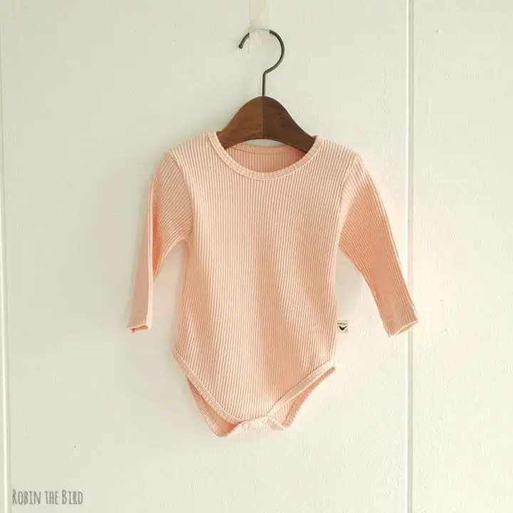 Saerobin - Korean Baby Fashion - #babyboutique - Rib Bodysit - 3