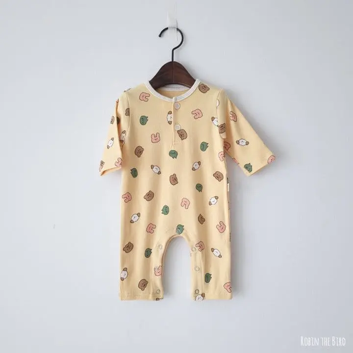Saerobin - Korean Baby Fashion - #babyboutique - Animal Jumpsuit - 2