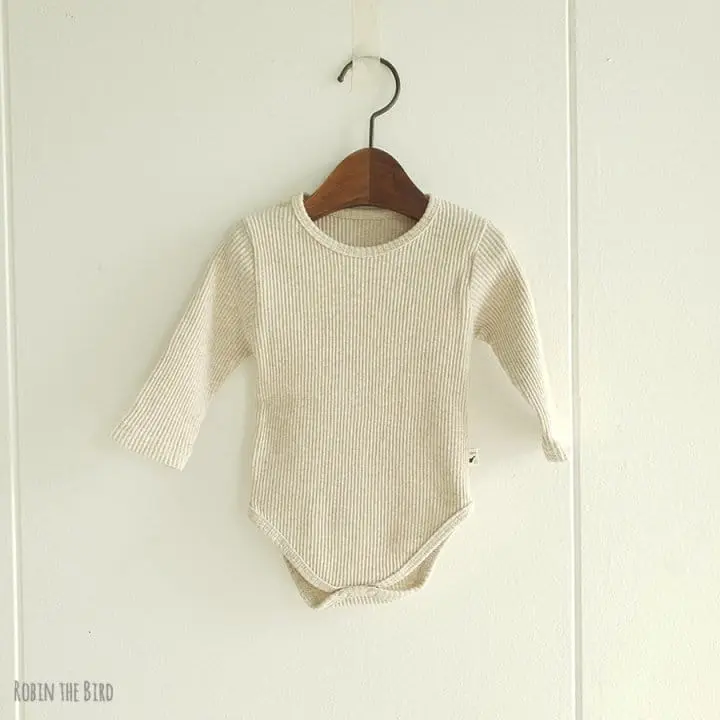 Saerobin - Korean Baby Fashion - #onlinebabyshop - Rib Bodysit