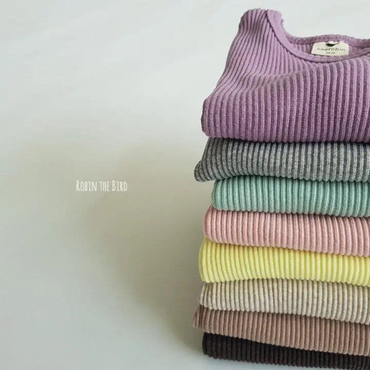Saerobin - Korean Children Fashion - #Kfashion4kids - Rib Easywear - 10
