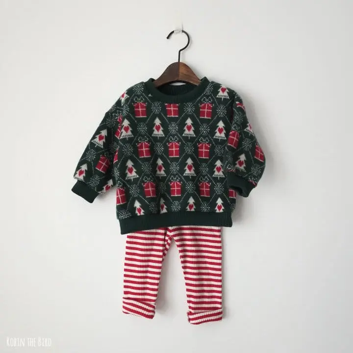 Saerobin - Korean Children Fashion - #prettylittlegirls - Christmas Sweatshirt - 4